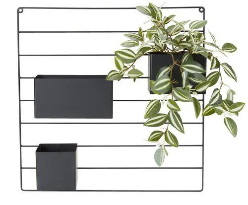 Plant pot holder LJUM W11xL50xH50 black