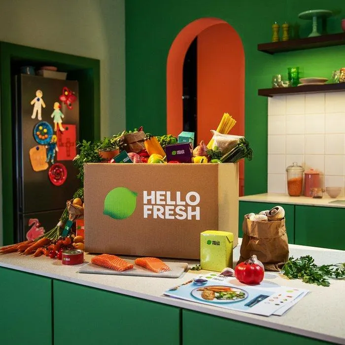 HelloFresh One Week Meal Kit with Four Meals for Two People