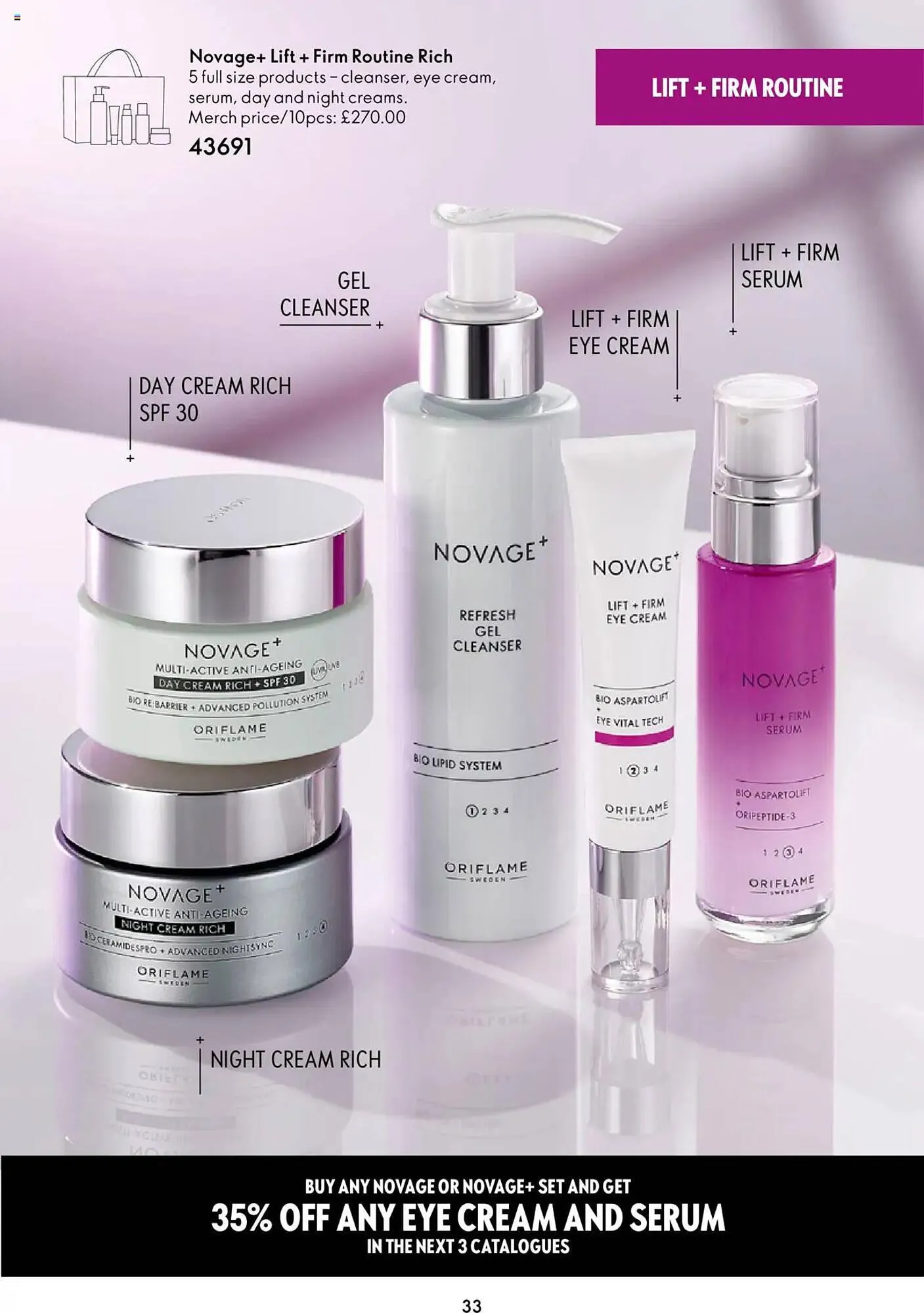 Oriflame leaflet from 1 April to 31 July 2025 - Catalogue Page 33