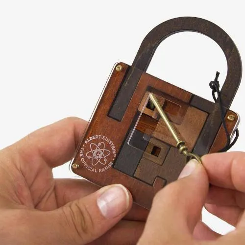Professor Puzzle Einstein Lock Puzzle