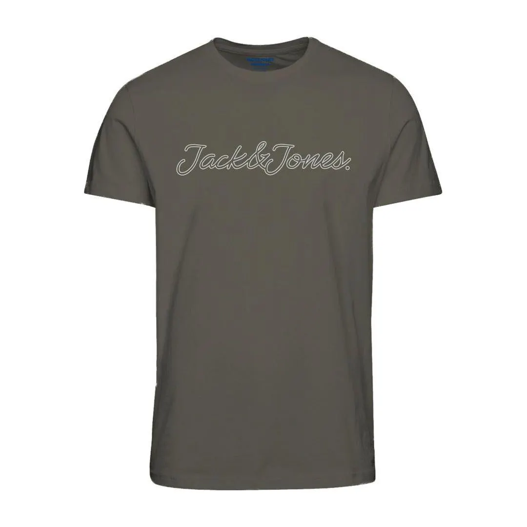 Jack & Jones Tee - Dusty Olive