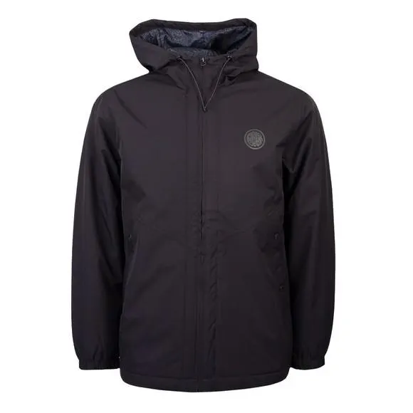Mens Black Sheraton Hooded Jacket
