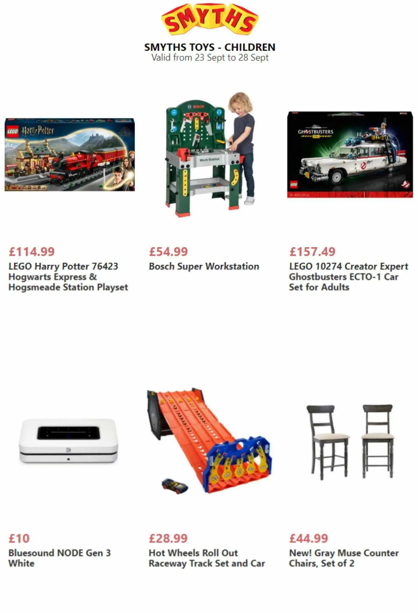 Smyths Toys Weekly Offers from 23 September to 28 September 2023 - Catalogue Page 1