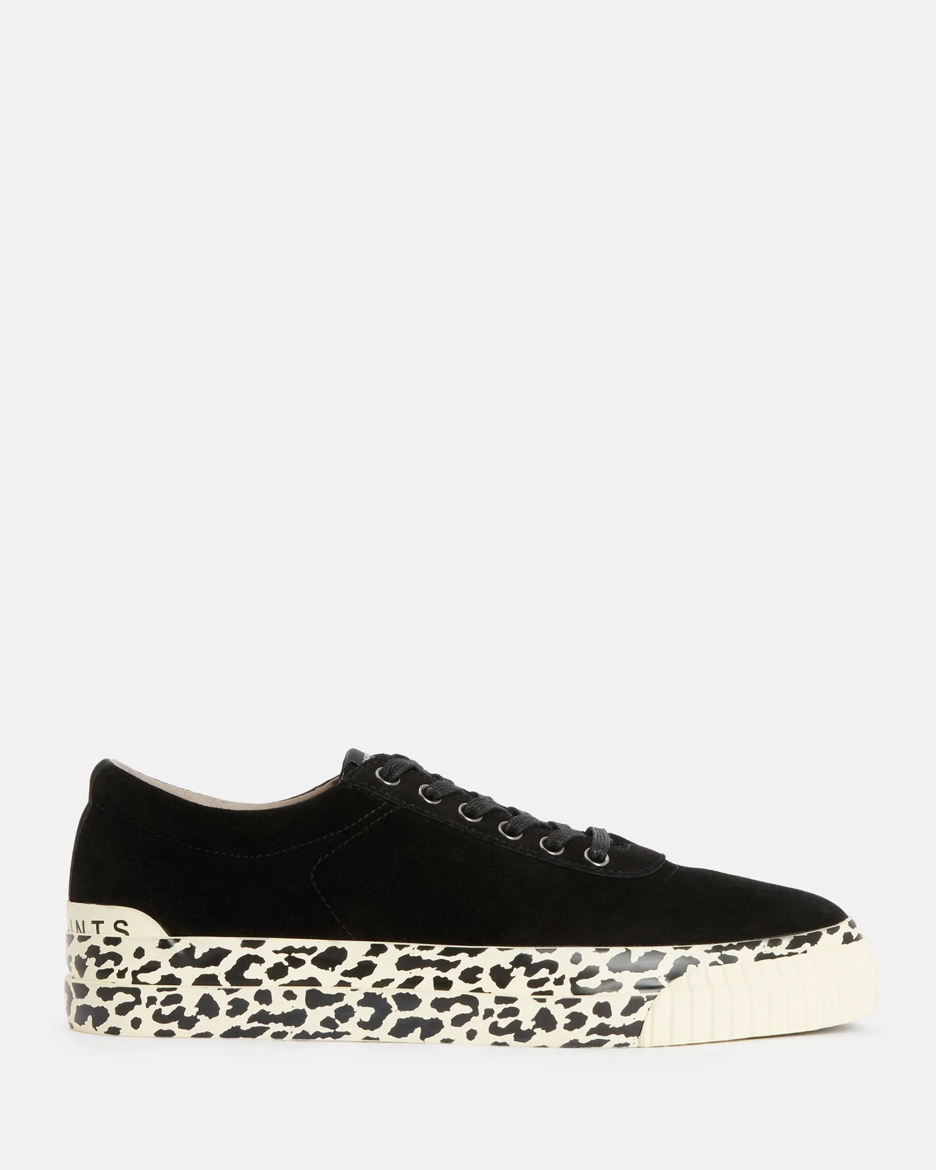 Knox Suede Low Top Pattern Sole Trainers