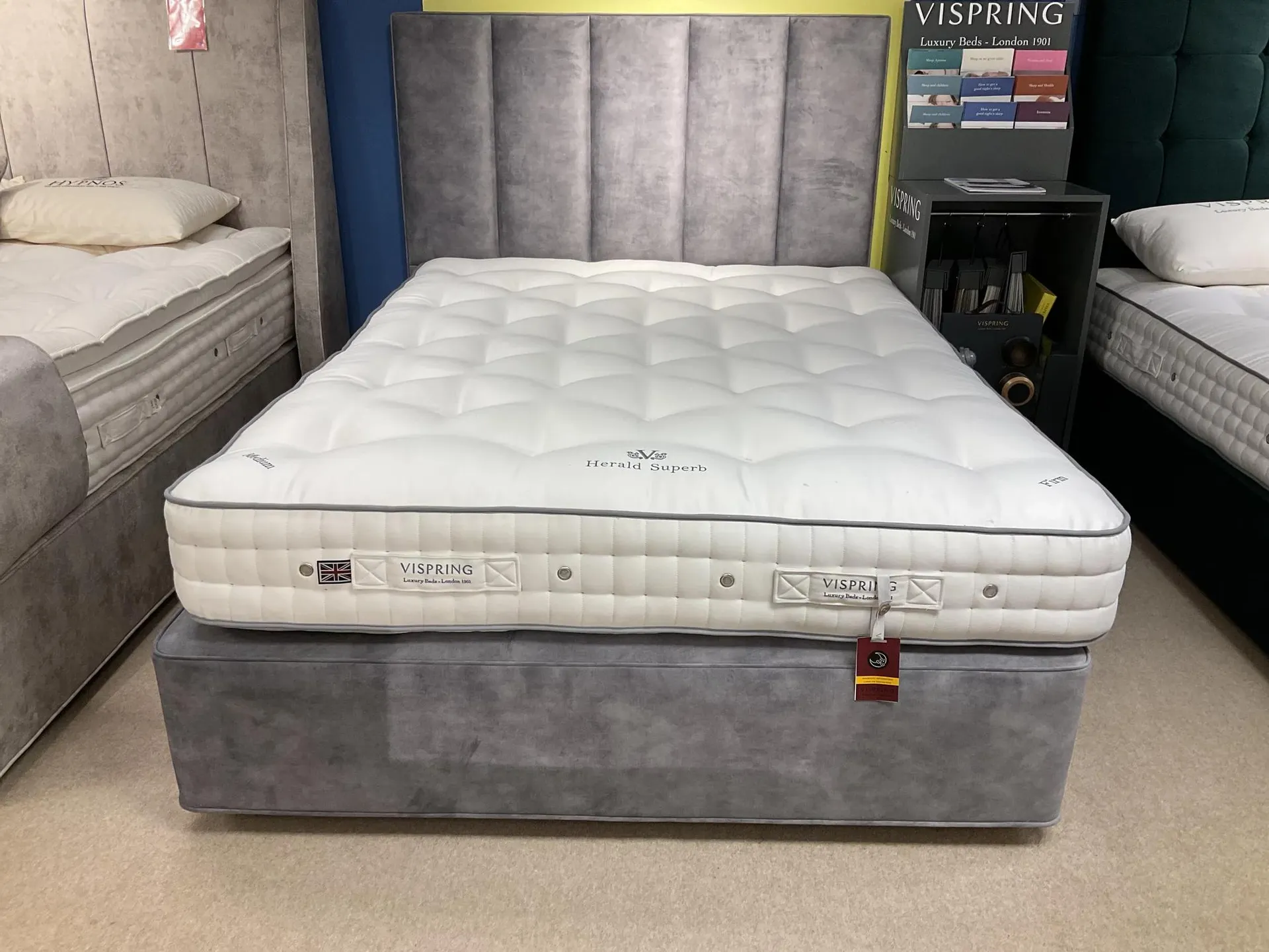 Herald Superb 5ft Divan & Ceto Headboard