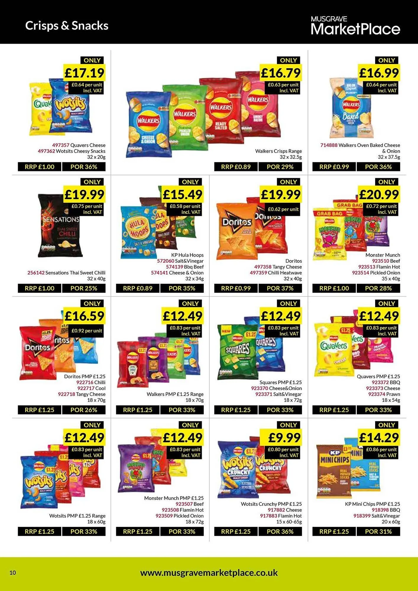 Musgrave MarketPlace leaflet from 1 April to 20 April 2025 - Catalogue Page 10