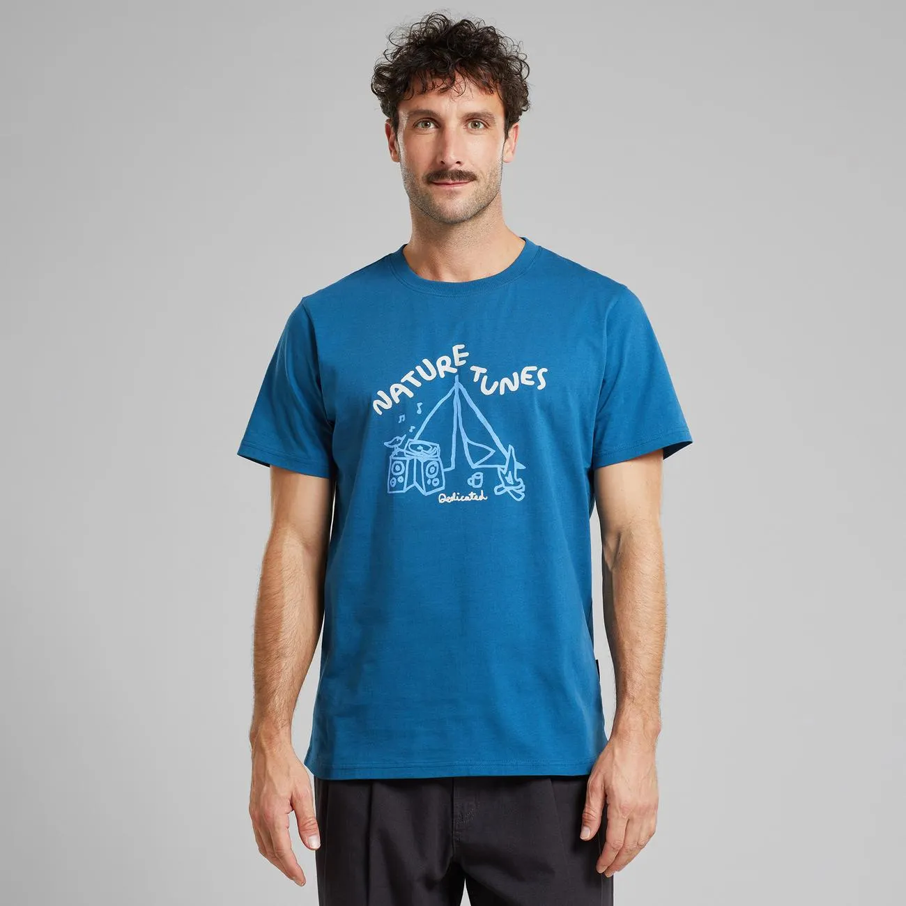 T-shirt Stockholm Nature Tunes Midnight Blue