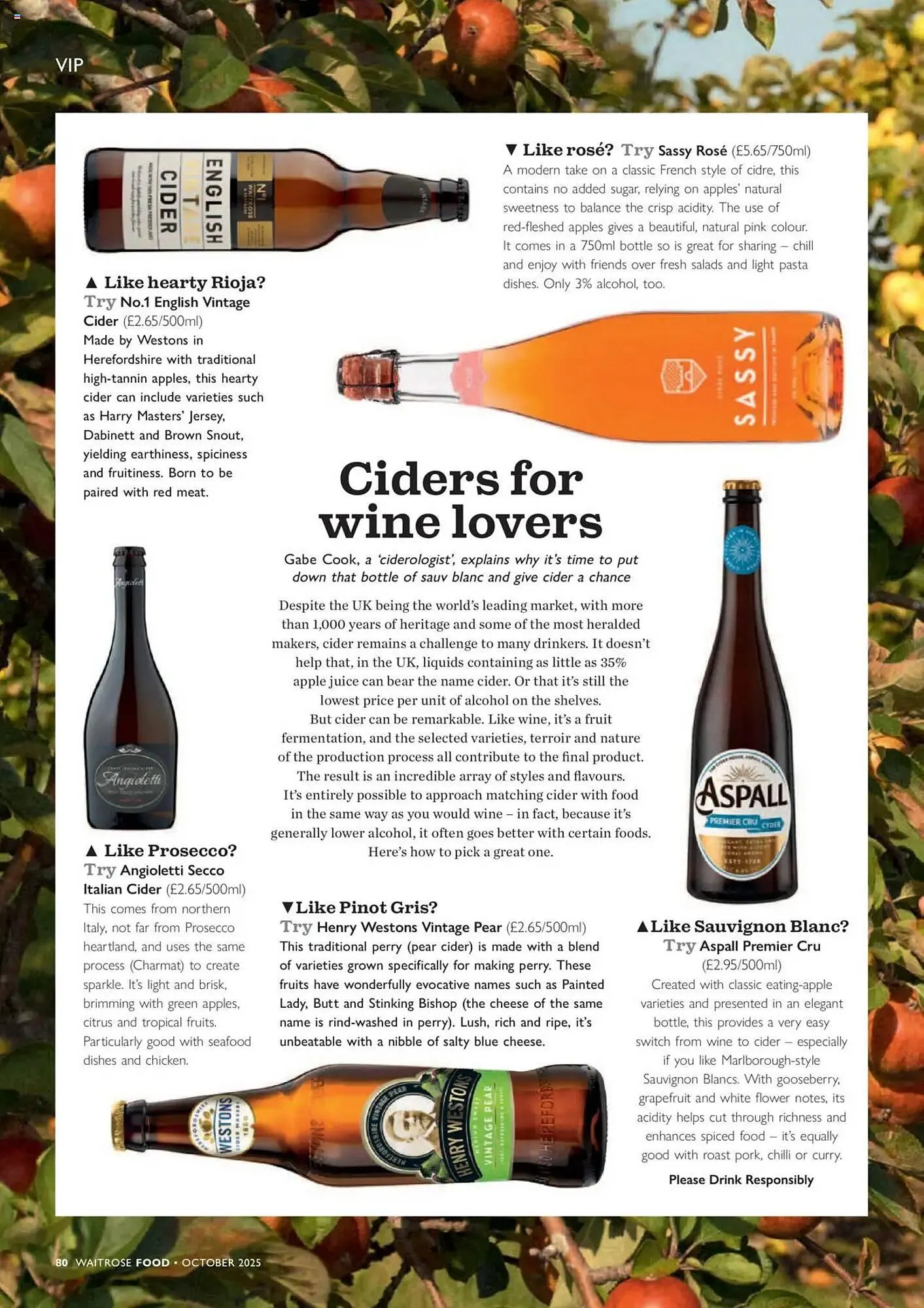 Waitrose catalogue from 1 October to 1 November 2025 - Catalogue Page 80