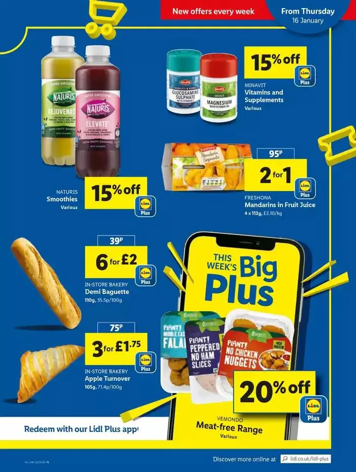 Exclusive bargains from 16 January to 23 January 2025 - Catalogue Page 5