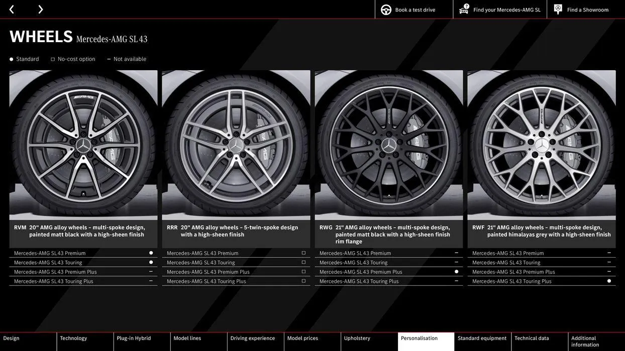 Mercedes-AMG SL from 24 August to 24 August 2025 - Catalogue Page 55