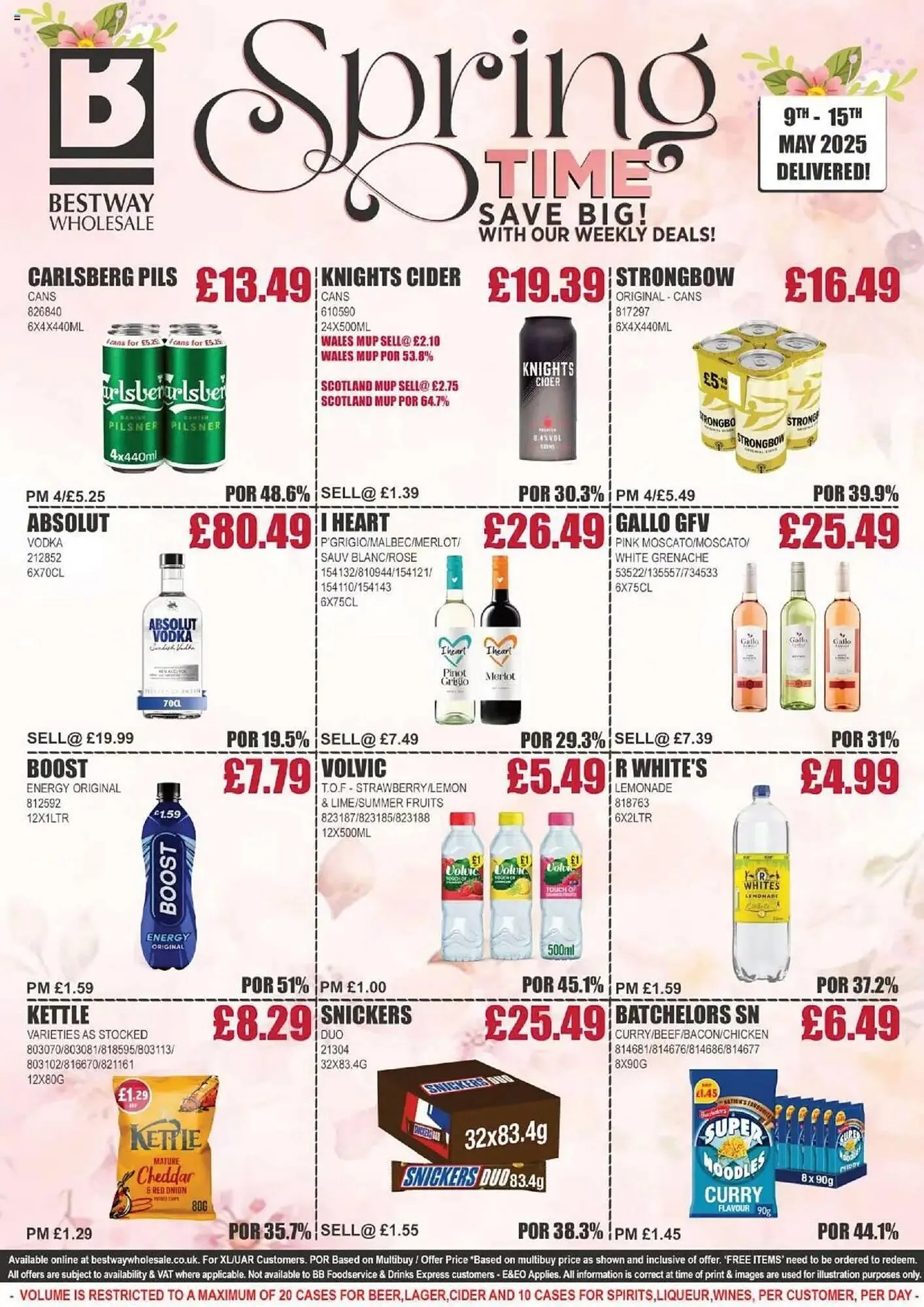 Bestway leaflet from 9 May to 15 May 2025 - Catalogue Page 1