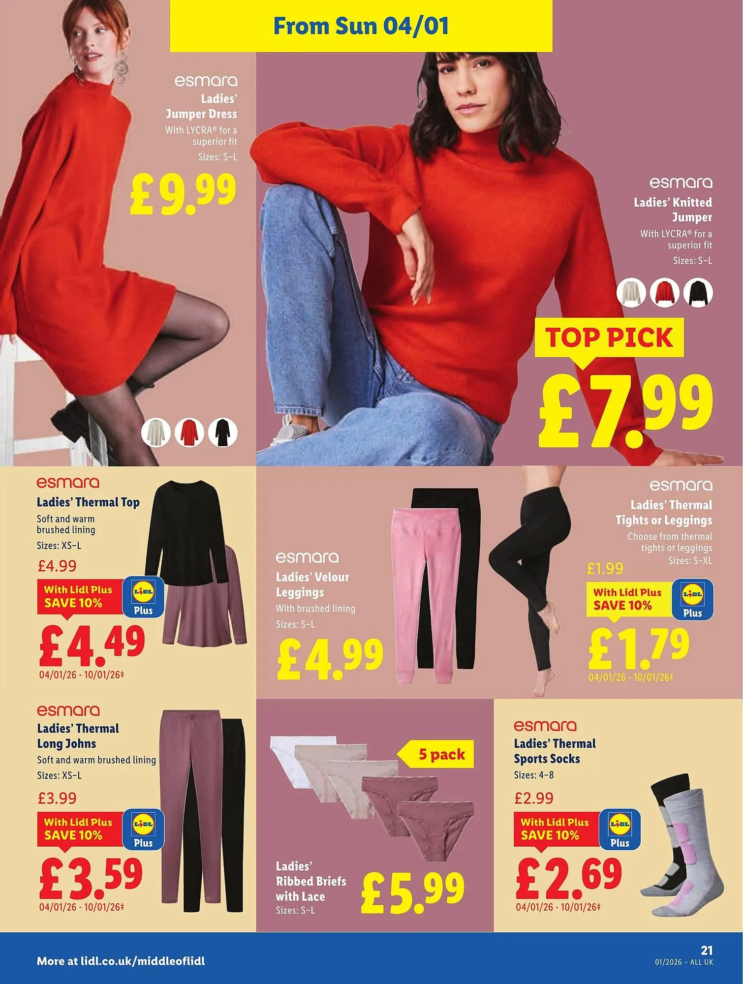 Lidl leaflet from 31 December to 7 January 2026 - Catalogue Page 21