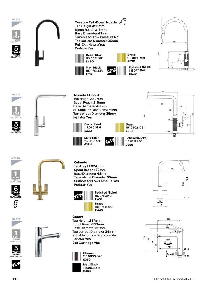 Collections 2024-2025 from 13 March to 31 December 2025 - Catalogue Page 166