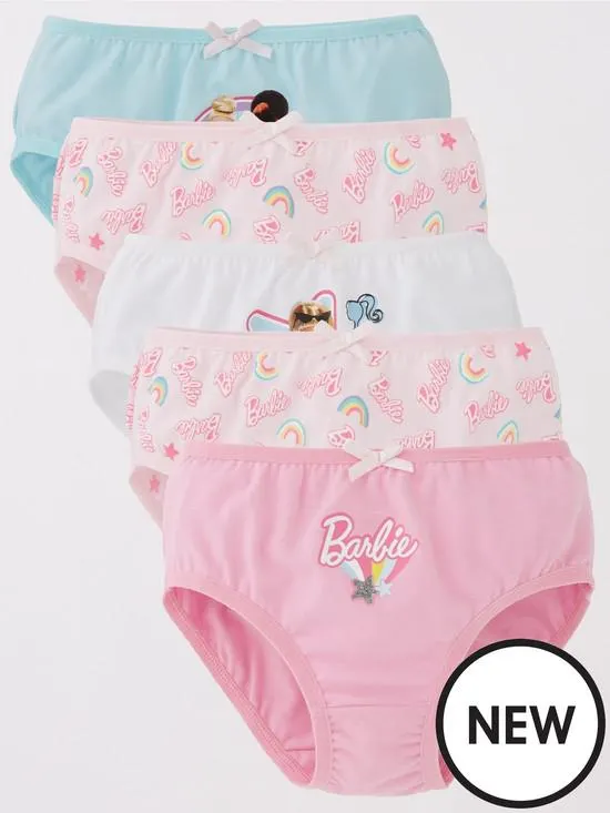 5 Pack Logo Knickers - Multi