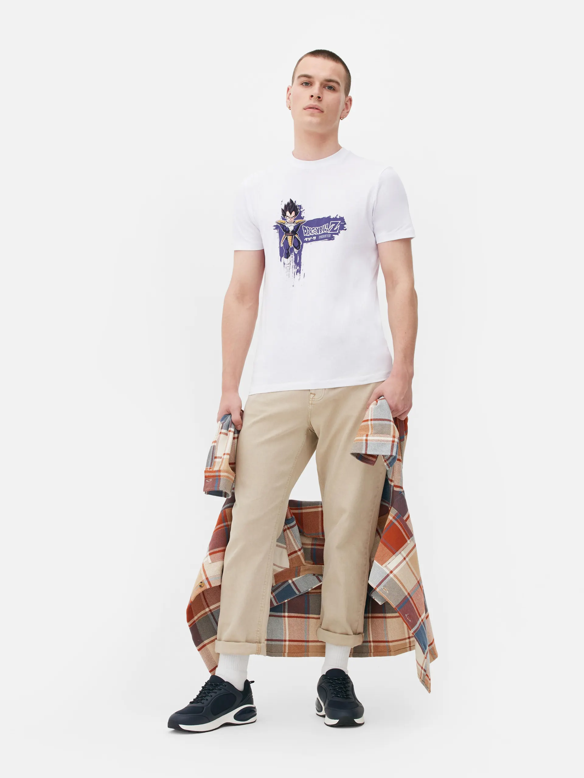 T-shirt met ronde hals Dragon Ball Z