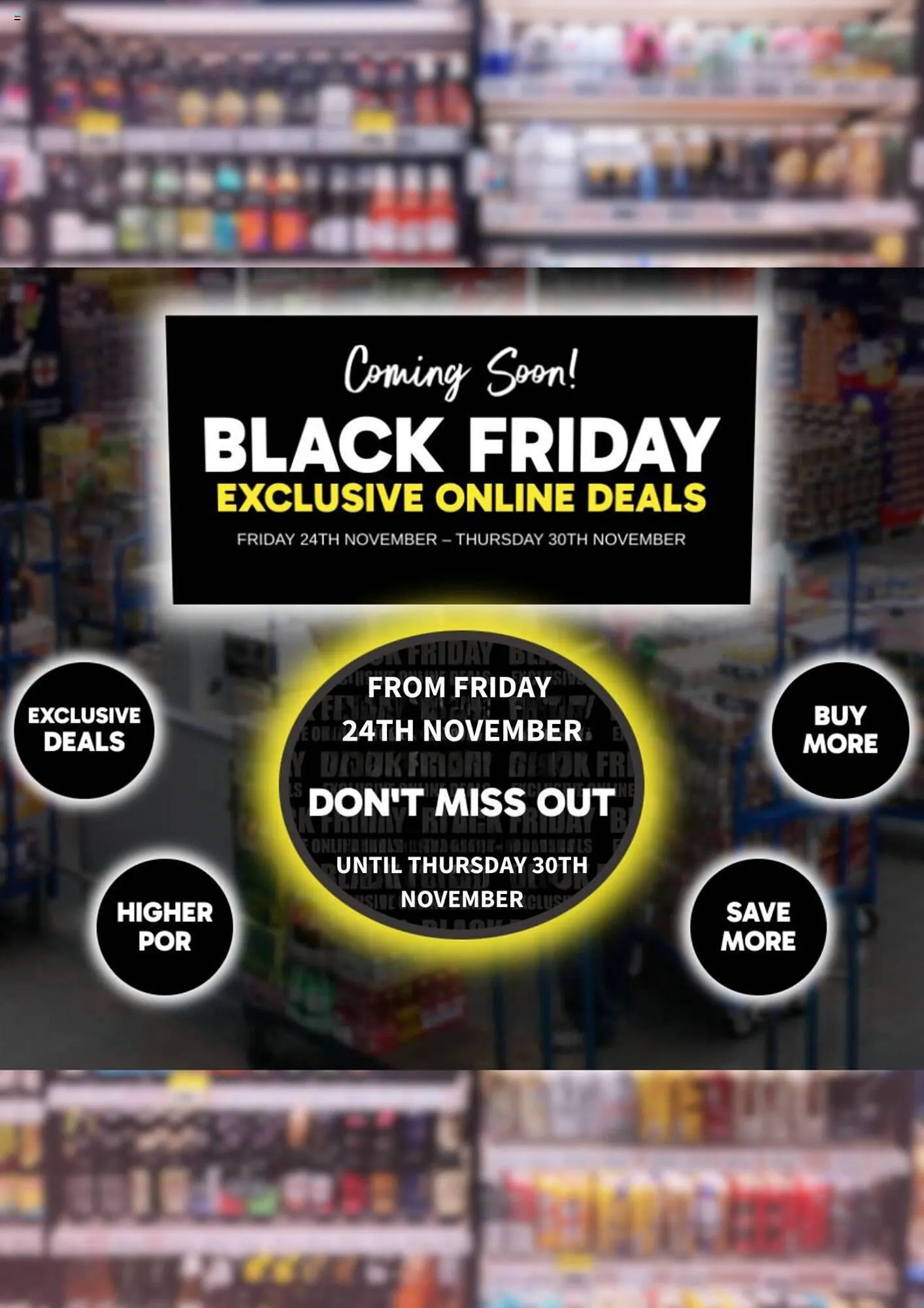 Bestway Weekly Offers from 17 November to 23 November 2023 - Catalogue Page 1