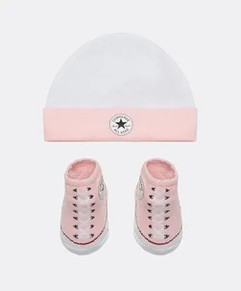 Crib Hat and Bootie Set