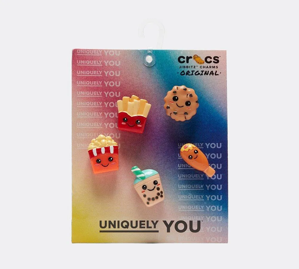 5 Pack Bad But Cute Food Jibbitz