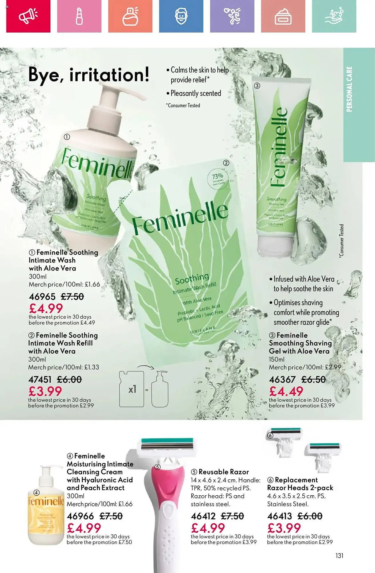 Oriflame leaflet from 31 July to 20 August 2025 - Catalogue Page 131
