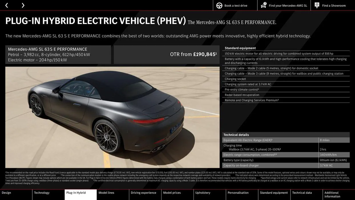 Mercedes-AMG SL from 10 August to 10 August 2025 - Catalogue Page 15