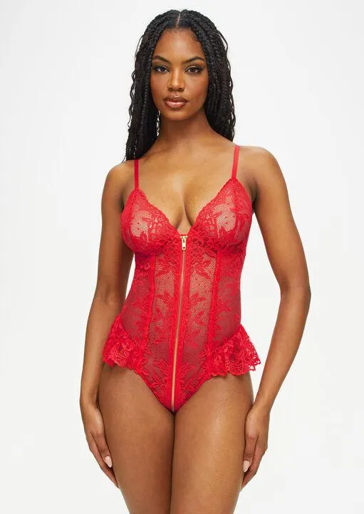 Taylor Planet Crotchless Teddy