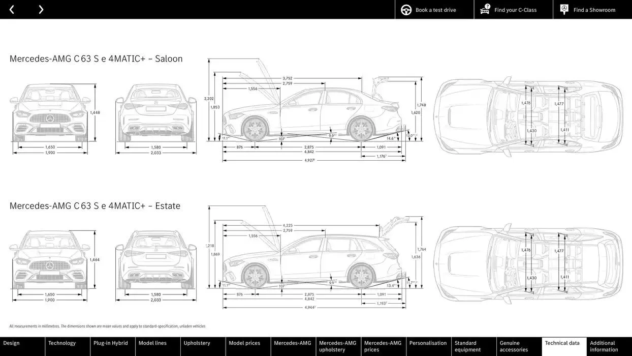 Mercedes Benz C-Class Saloon from 9 October to 9 October 2025 - Catalogue Page 83