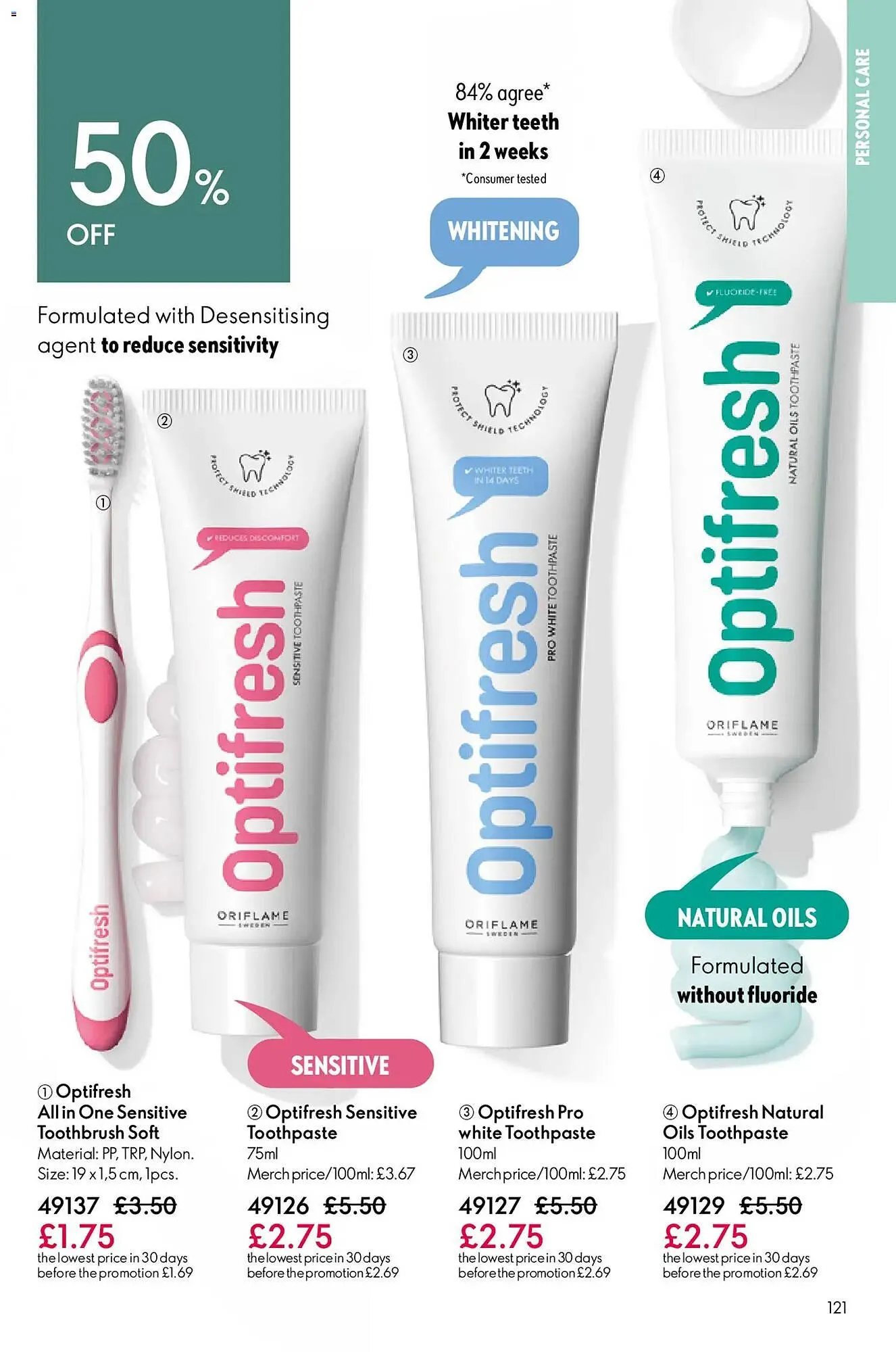 Oriflame catalogue from 15 April to 6 May 2026 - Catalogue Page 121
