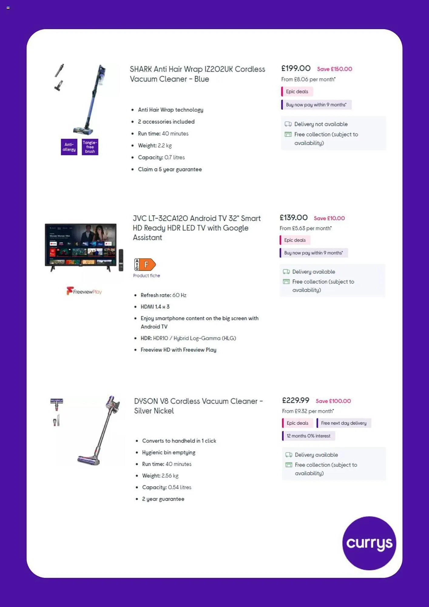 Currys PC World Weekly Offers from 5 July to 5 October 2023 - Catalogue Page 2