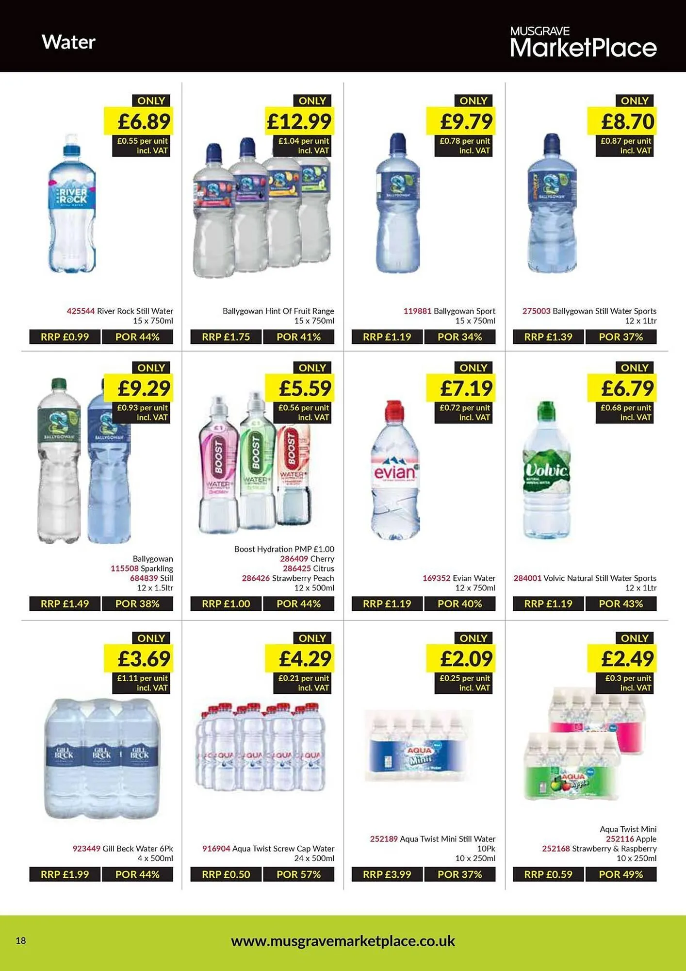 Musgrave MarketPlace leaflet from 16 February to 8 March 2026 - Catalogue Page 18
