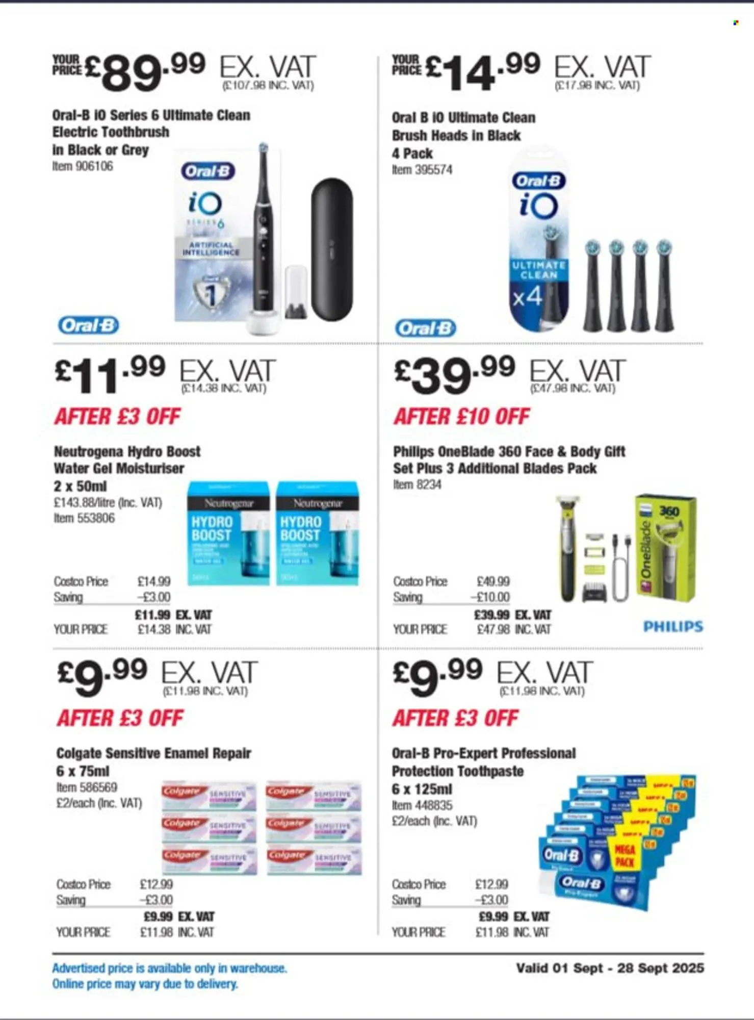Costco leaflet from 1 September to 28 September 2025 - Catalogue Page 21