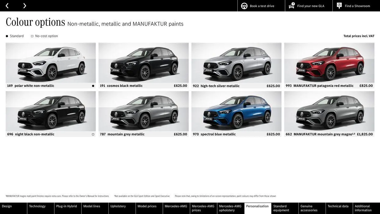 Mercedes Benz GLA from 10 August to 10 August 2025 - Catalogue Page 47
