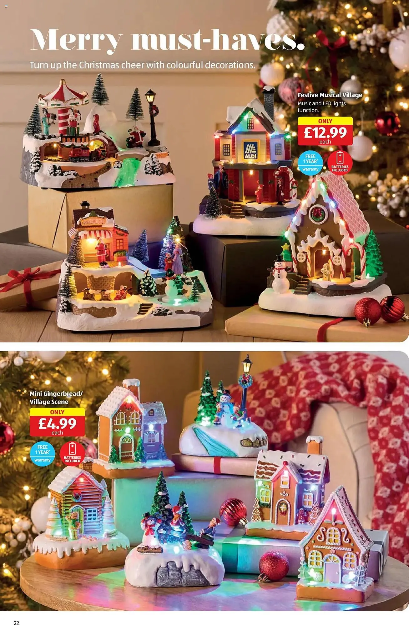 Aldi leaflet from 30 October to 5 November 2025 - Catalogue Page 22