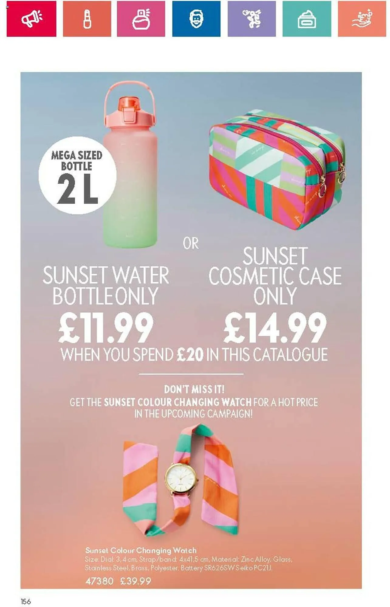 Oriflame leaflet from 20 June to 10 July 2024 - Catalogue Page 156
