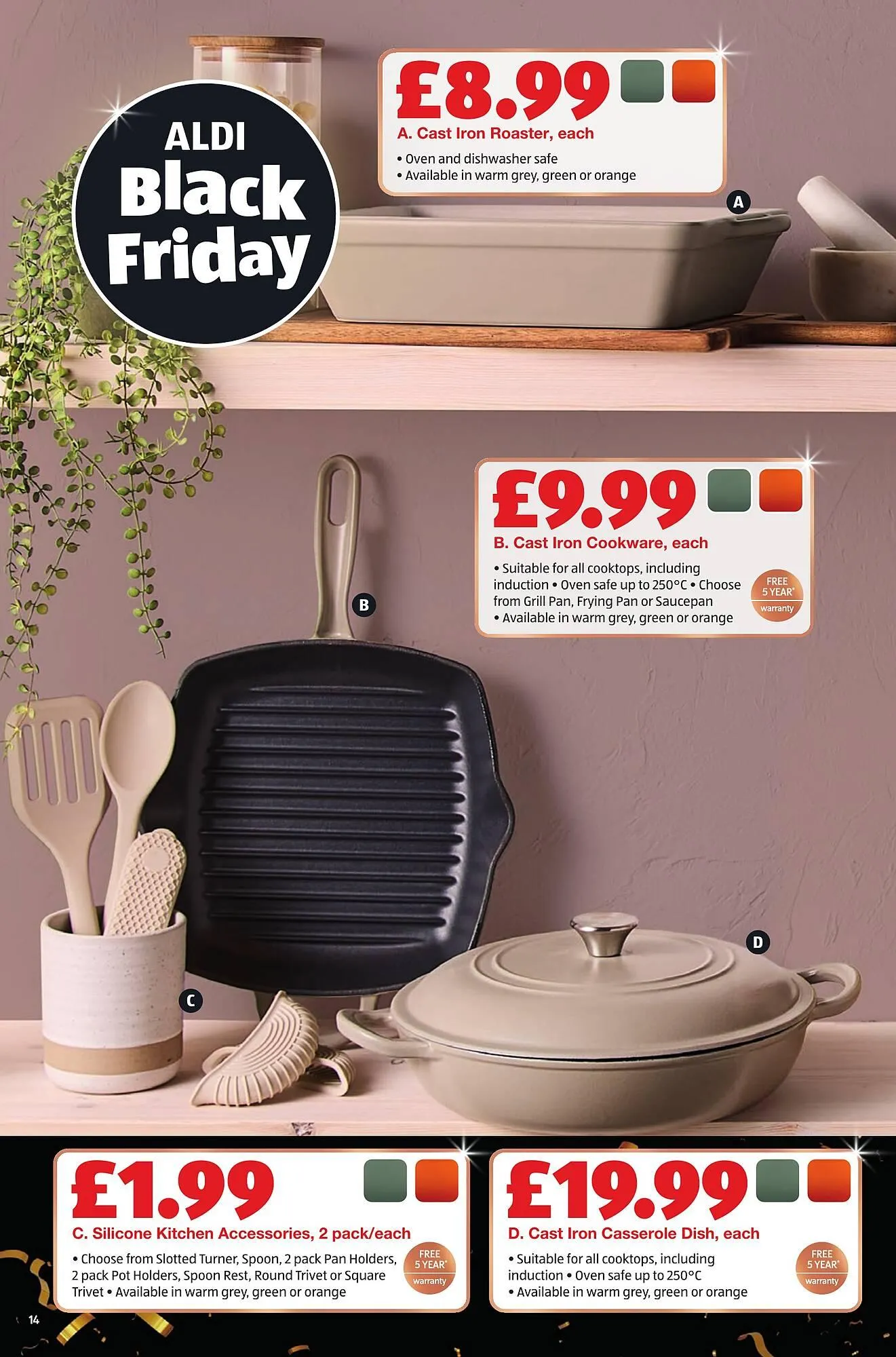 Aldi leaflet from 13 November to 17 November 2025 - Catalogue Page 14