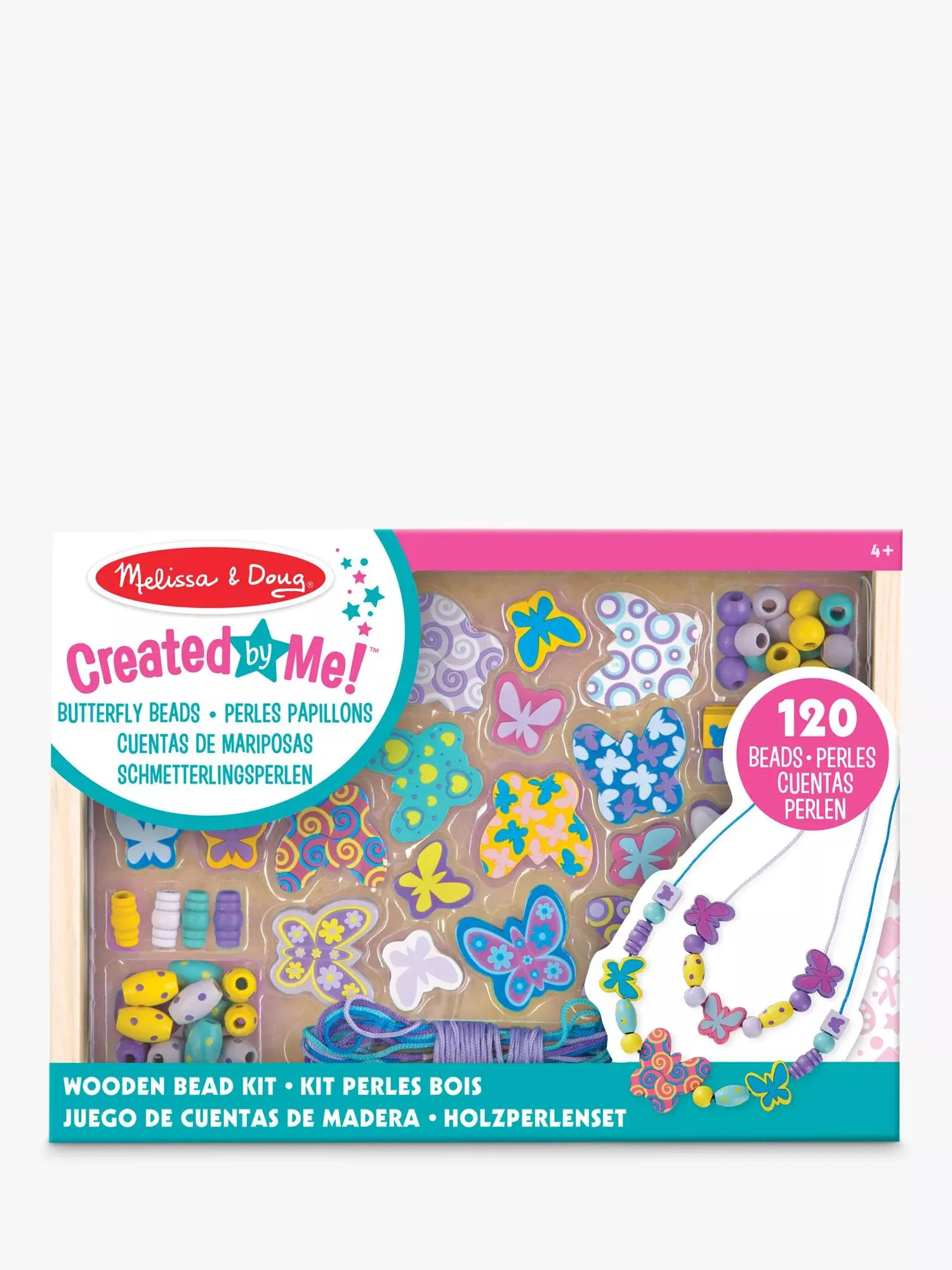 Melissa & Doug Butterfly Friends Bead Set