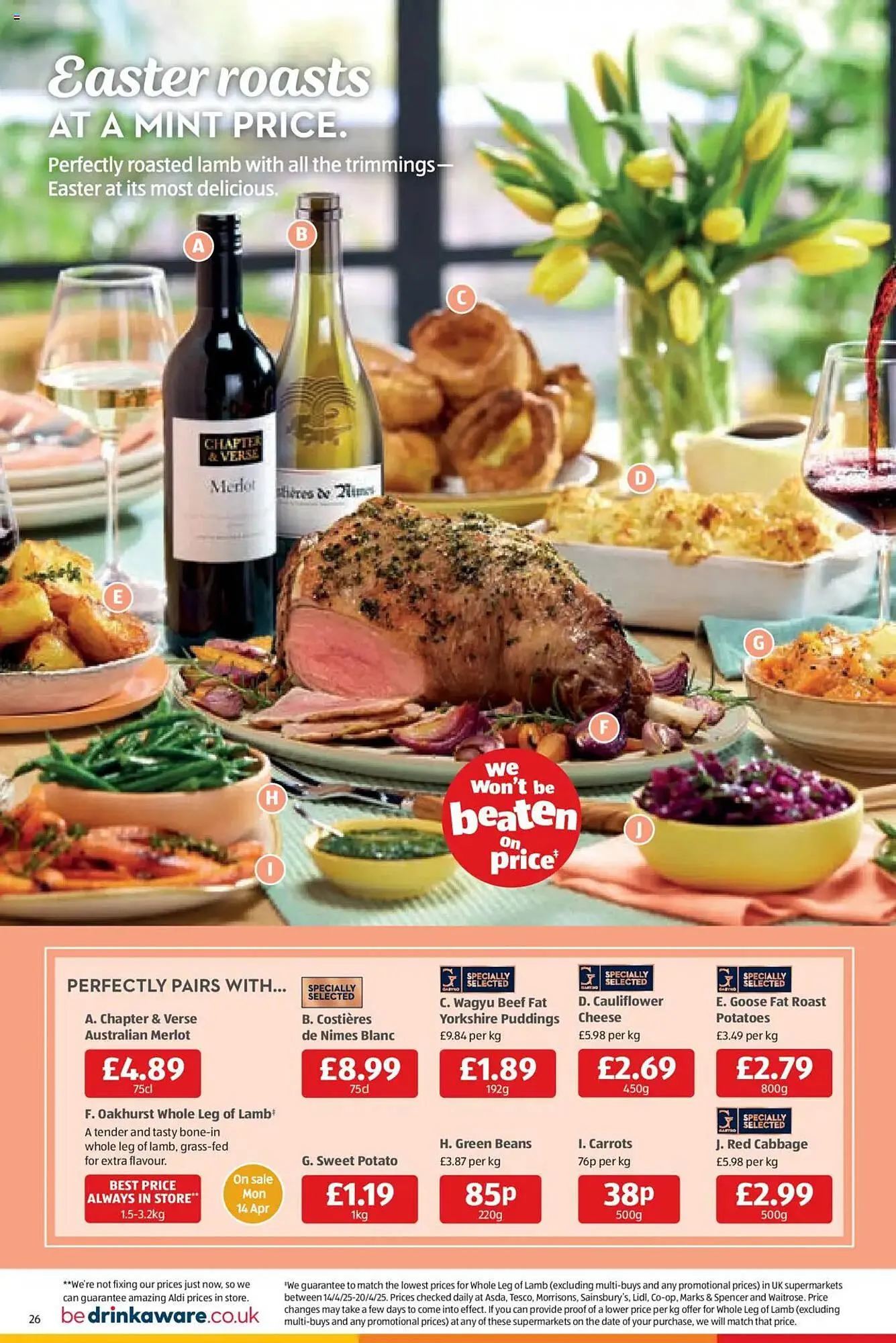 Aldi leaflet from 23 March to 21 April 2025 - Catalogue Page 26
