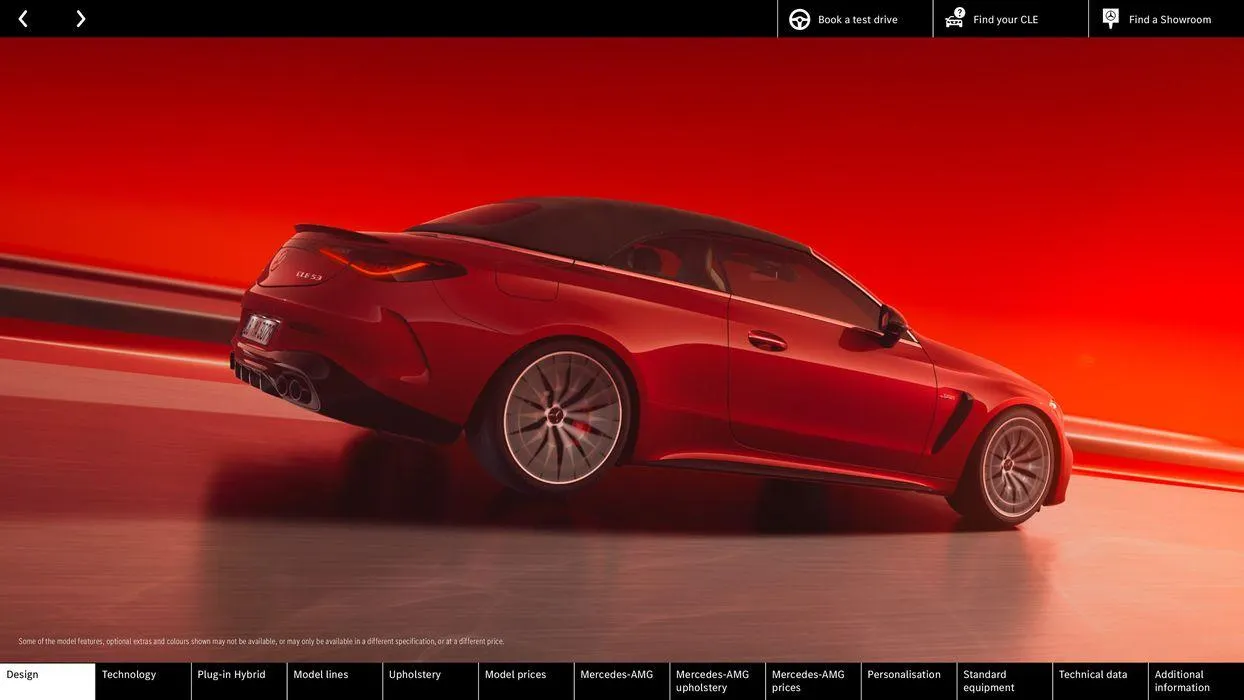 Mercedes Benz CLE Coupé from 22 August to 22 August 2025 - Catalogue Page 11