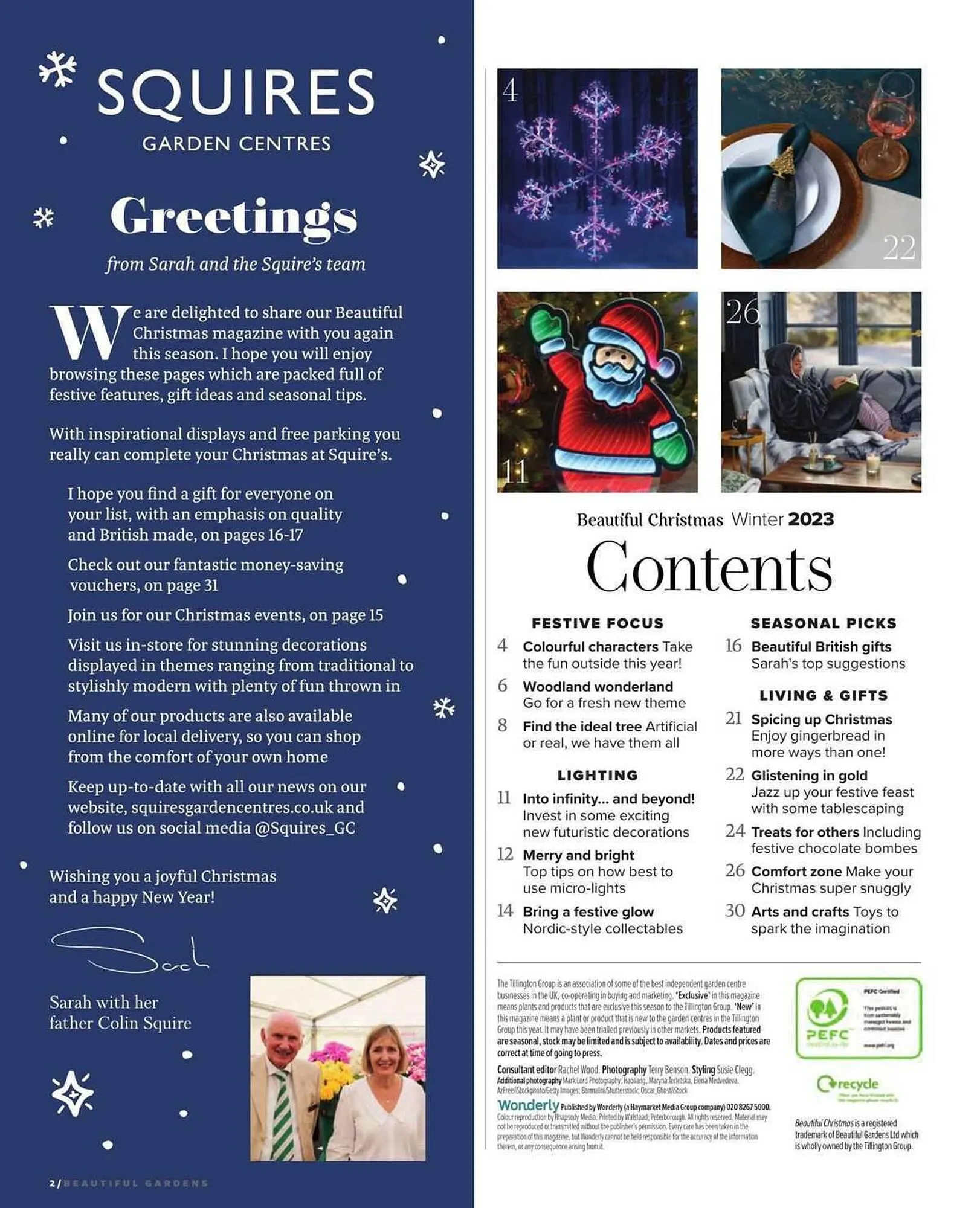 Squires Garden Centres leaflet from 26 October to 24 December 2023 - Catalogue Page 2