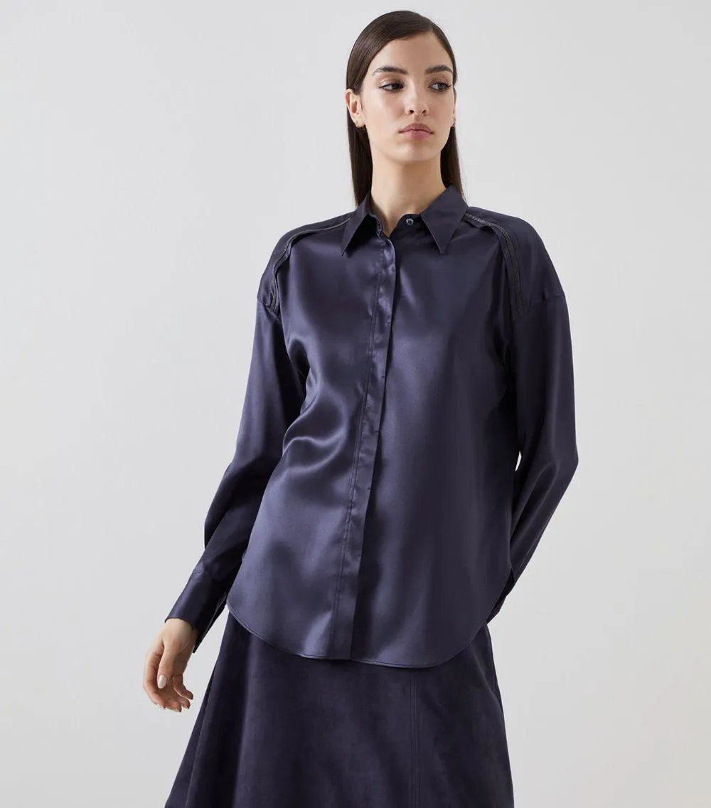 Silk Satin Shirt