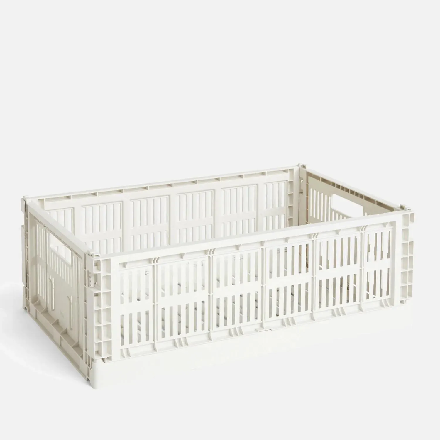 HAY Colour Crate Off White - L