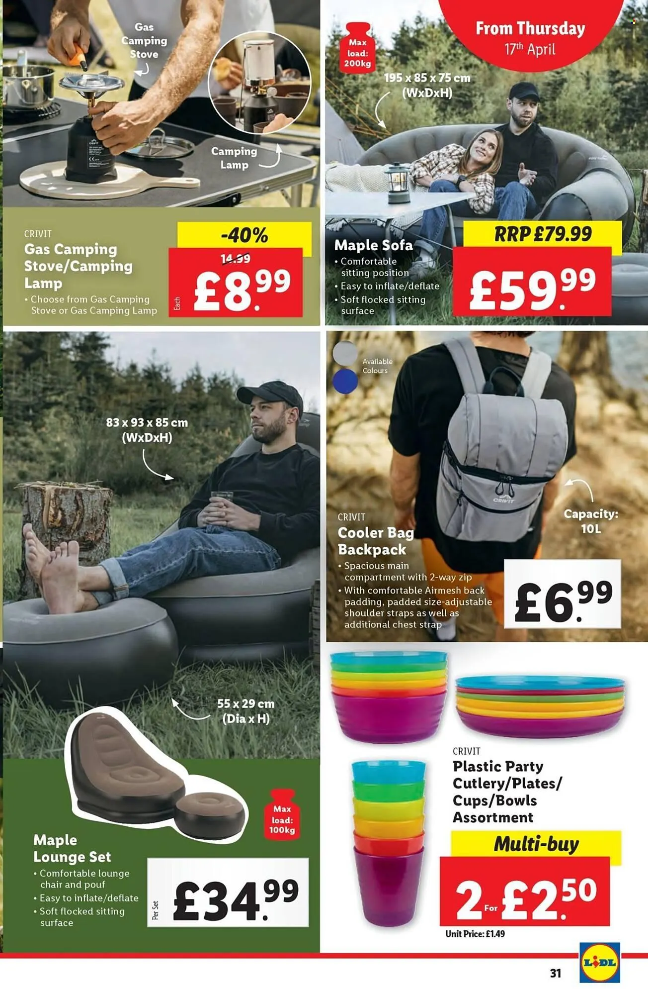 Lidl leaflet from 17 April to 23 April 2025 - Catalogue Page 31
