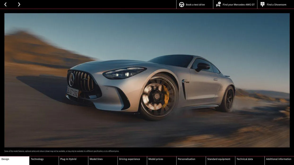 Mercedes-AMG GT Coupé from 22 August to 22 August 2025 - Catalogue Page 4