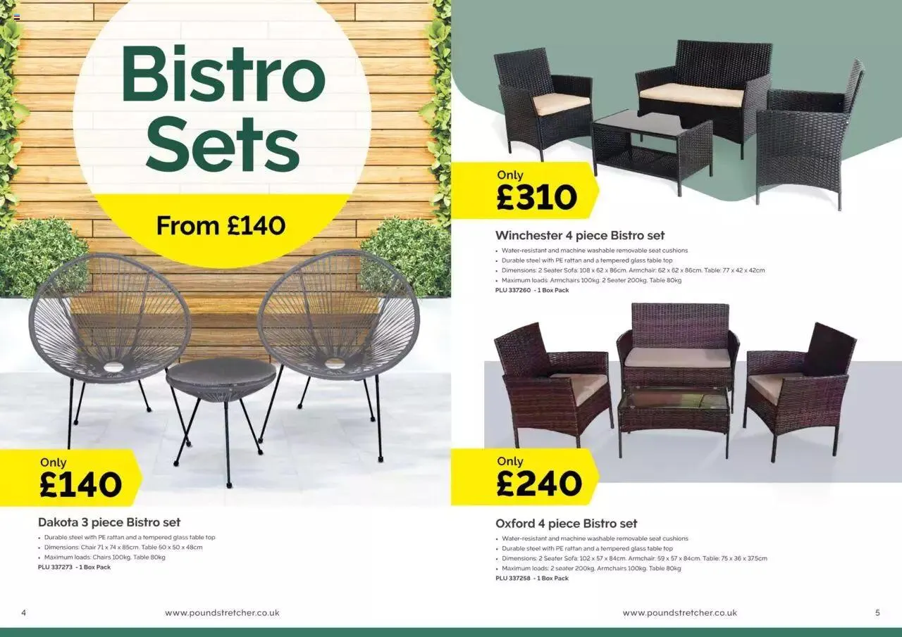 Poundstretcher - Make your Garden a Summer Oasis from 7 March to 31 December 2024 - Catalogue Page 3