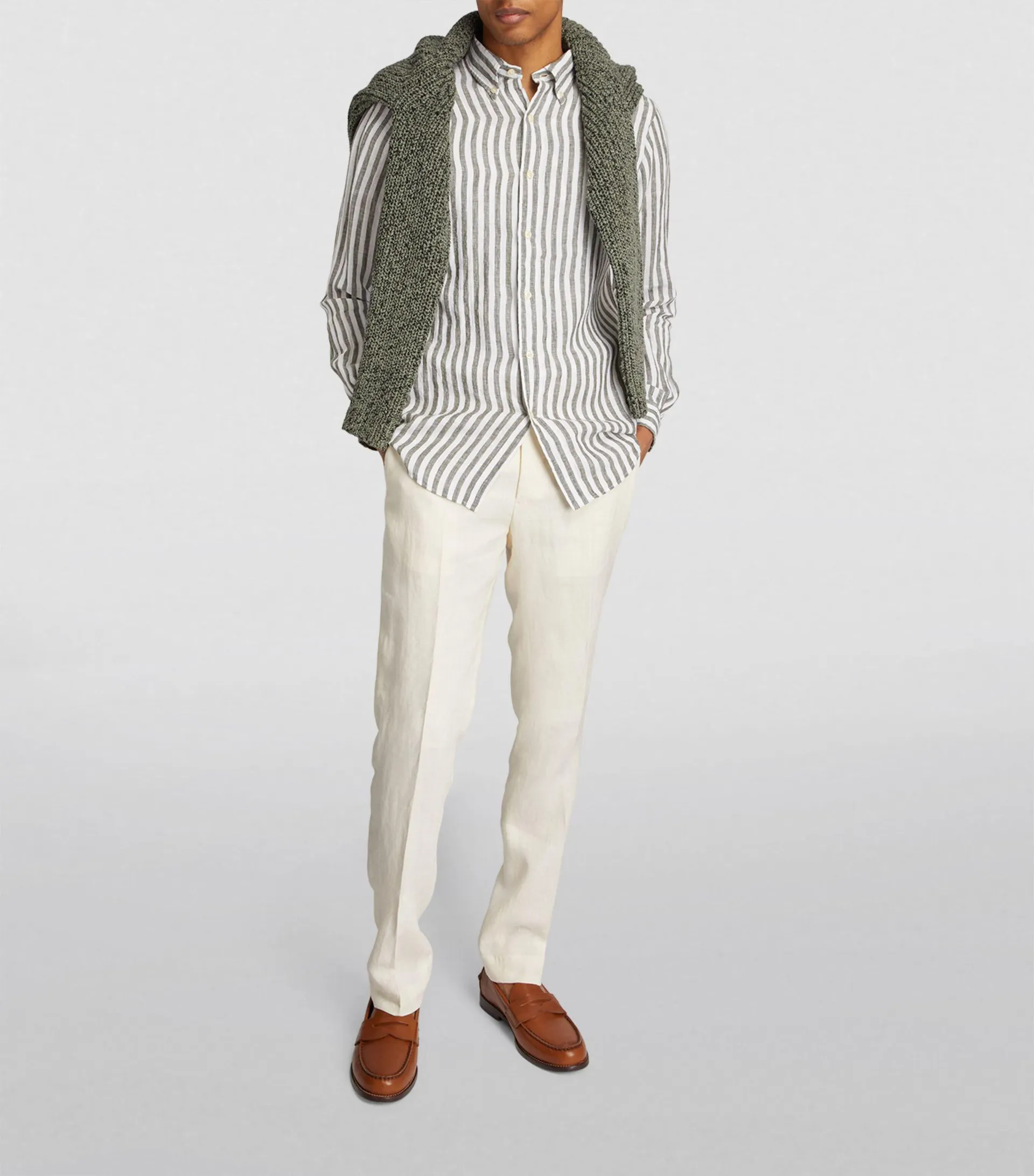Linen Striped Shirt