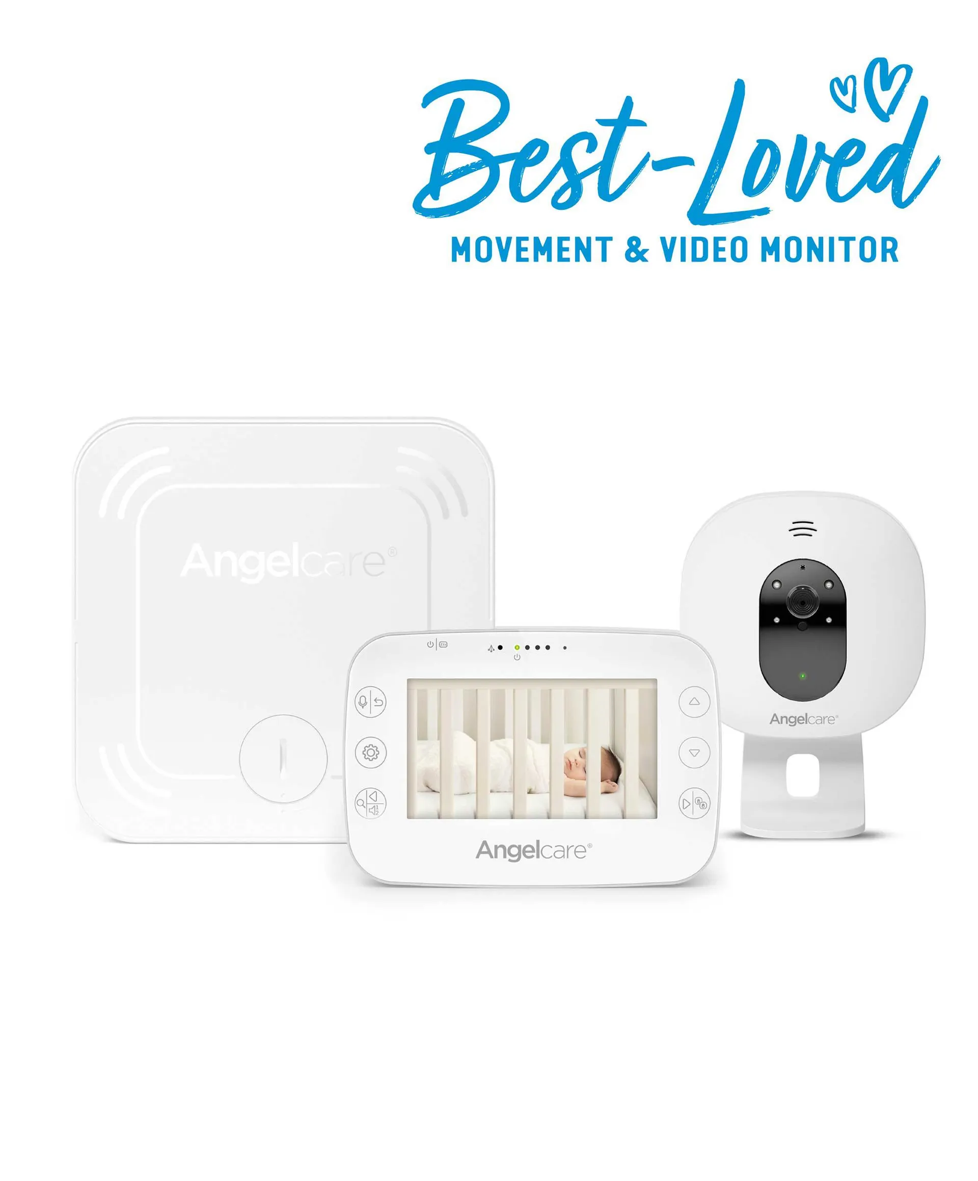 Angelcare AC327 Baby Movement Monitor with Video & Sound