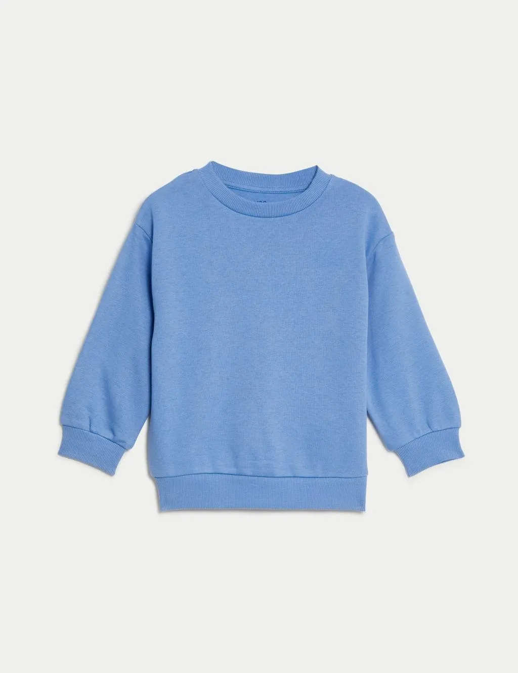 Cotton Rich Plain Sweatshirt (2-8 Yrs)