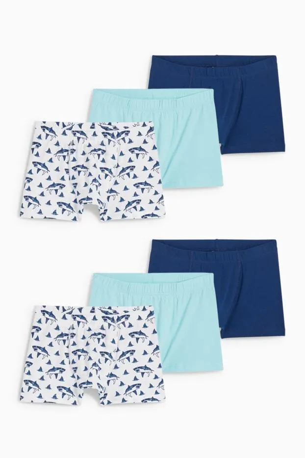 Multipack of 6 - shark - boxer shorts