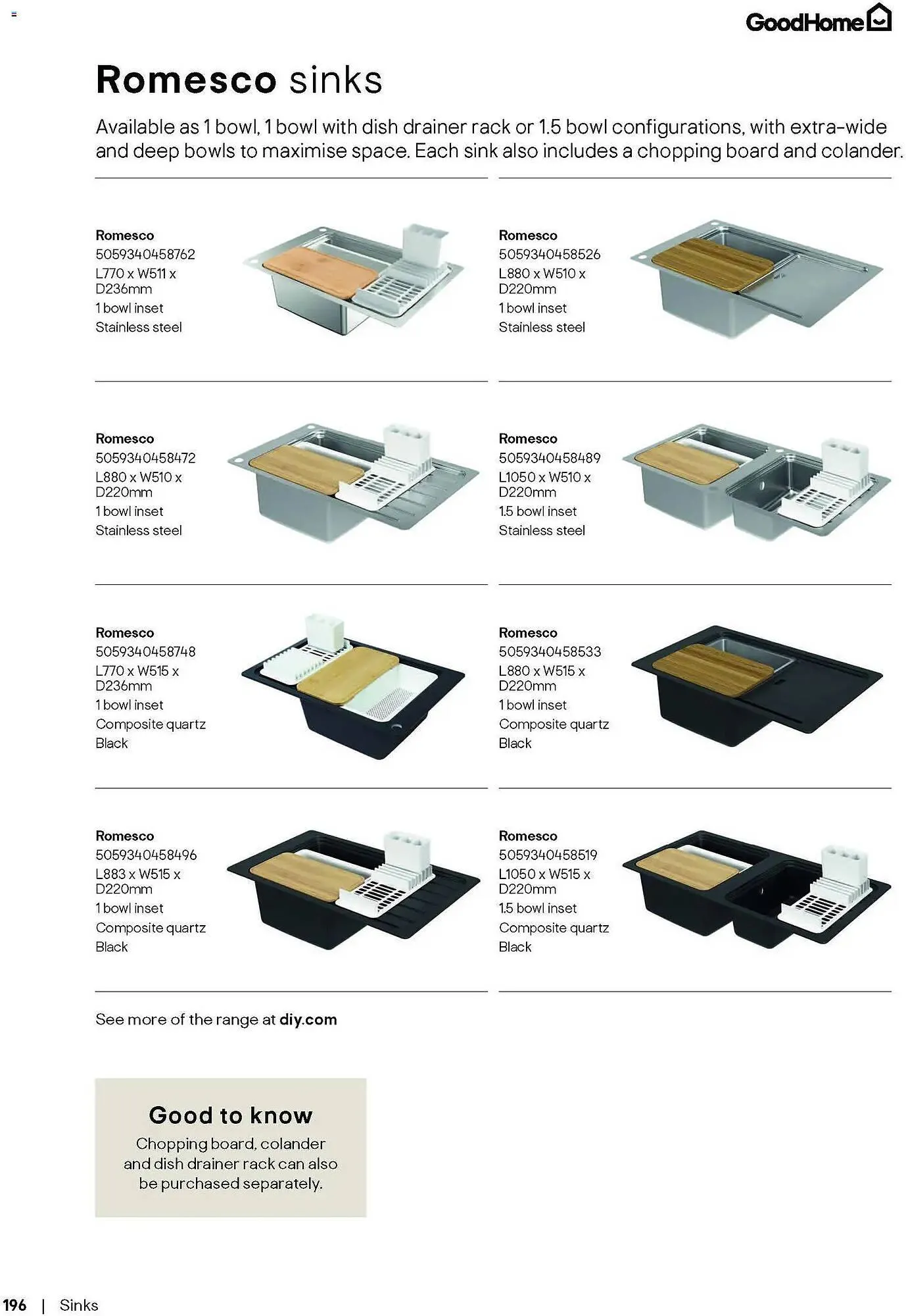 B&Q brochure from 16 December to 1 July 2026 - Catalogue Page 196