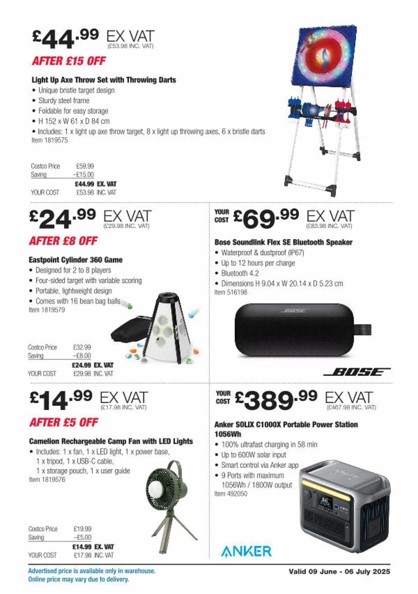 Costco leaflet from 9 June to 6 July 2025 - Catalogue Page 4