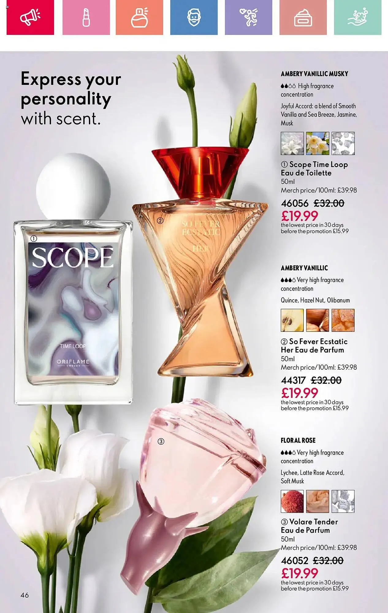 Oriflame leaflet from 13 February to 5 March 2025 - Catalogue Page 46